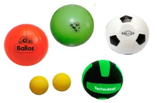 Комплект спортивных мягких мячей