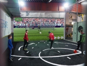 Комплекс интерактивная стена Спорт