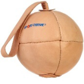 Мяч с петлей, коричневый