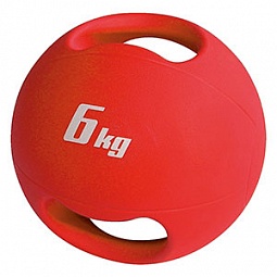 Медицинский мяч с рукояткой, 6 кг